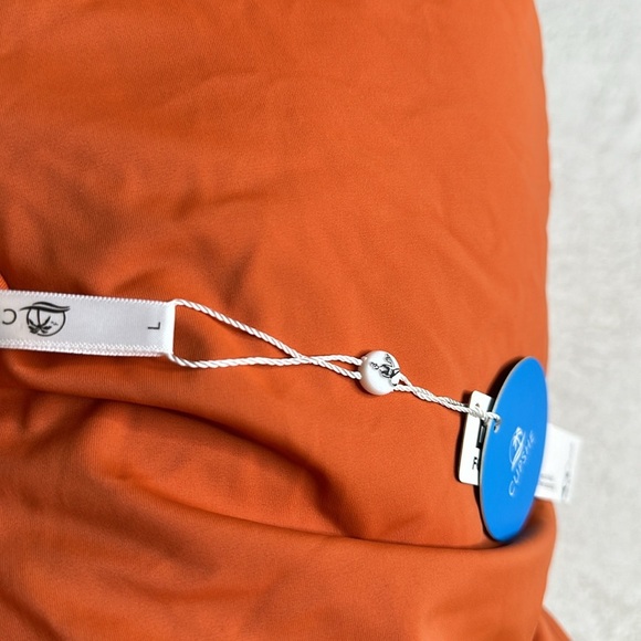 NEW! Orange one piece,‎ modest size large swimsuit. - Picture 4 of 4